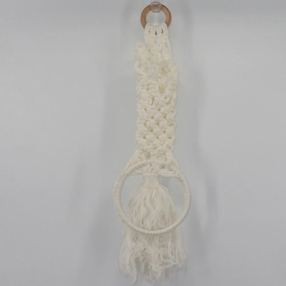 Macrame Wall Hanging Tapestry Boho Chic Bohemian Knotted Home Art Decor 22